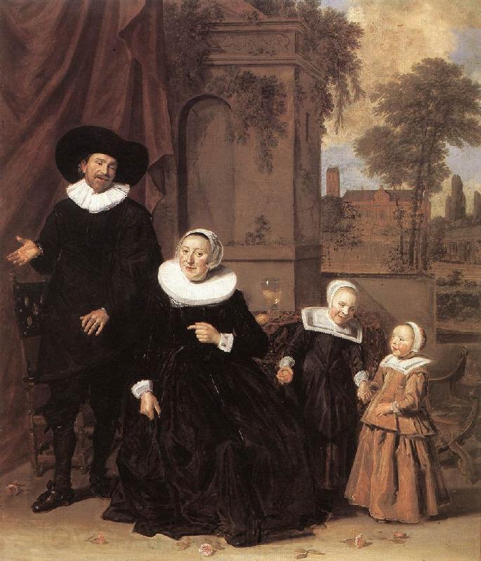 HALS, Frans Family Portrait Norge oil painting art